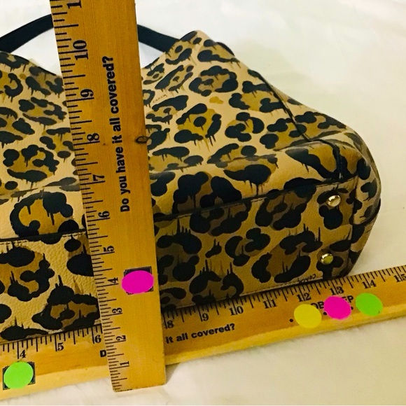 Coach Leopard Print Edie Shoulder Bag - Picture 14 of 15